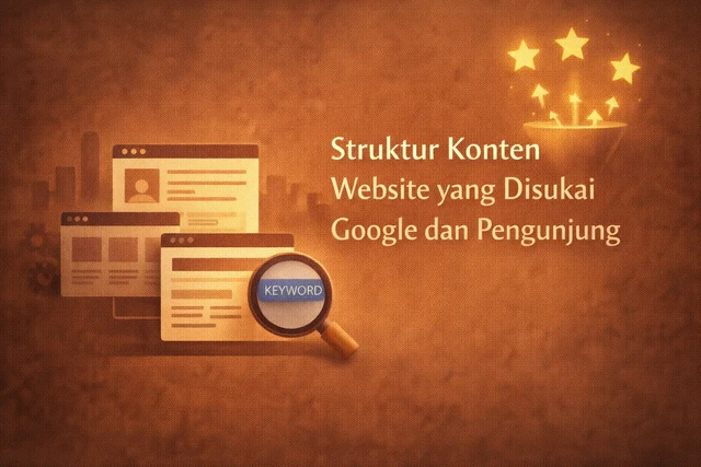 Struktur Konten Website yang Disukai Google dan Pengunjung