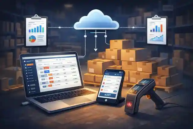 Aplikasi Stok Barang Berbasis Web untuk Toko & Gudang