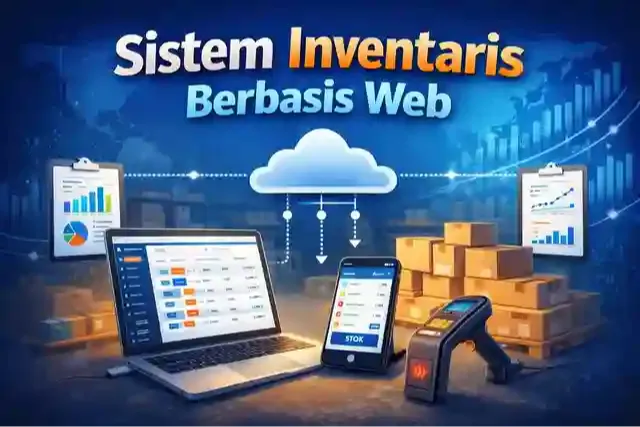 Sistem Inventaris Berbasis Web untuk Bisnis & Gudang